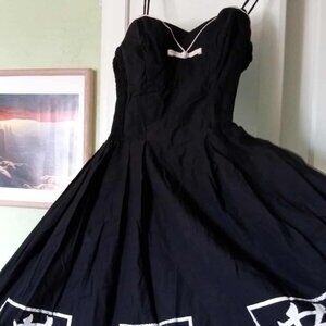 Vintage Alfred Shaheen dress - size 0, petite